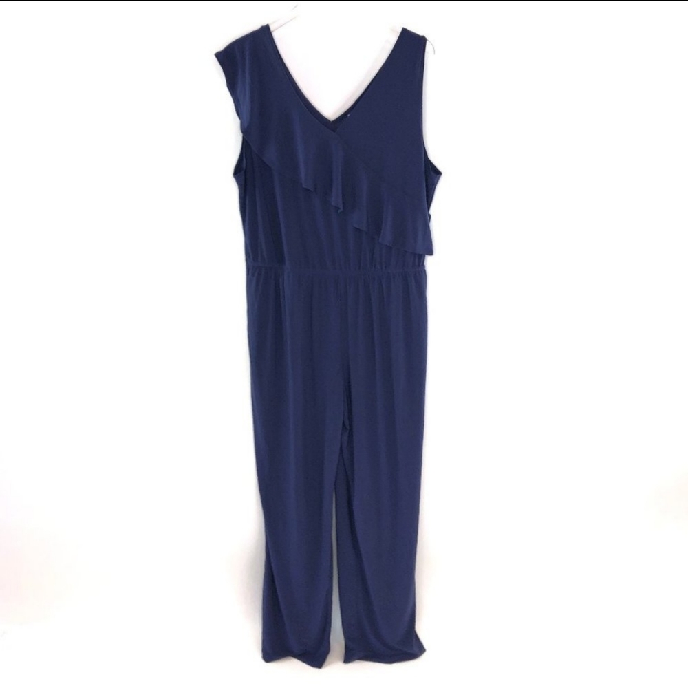 NWT blue jumpsuit size 1XP